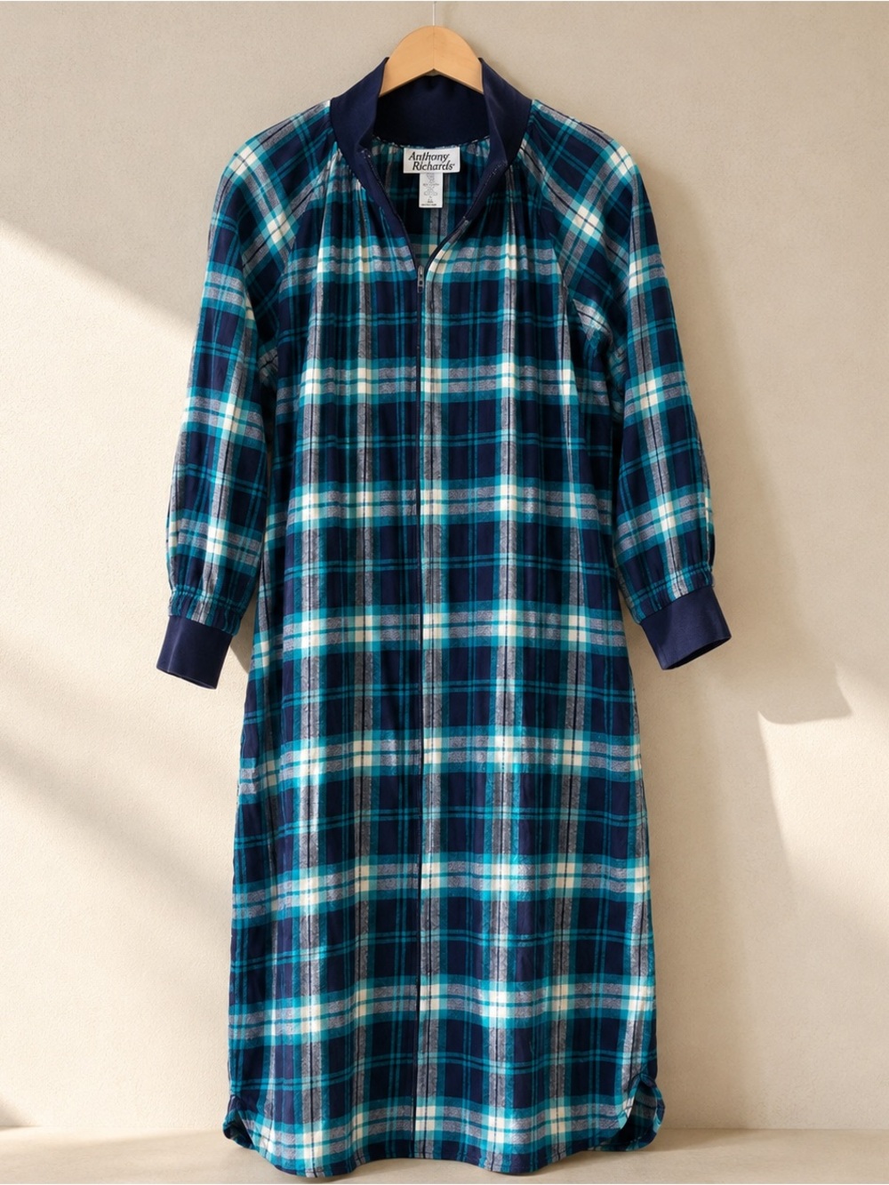 Plaid Cotton House Dress Anthony Richards Home Clothes